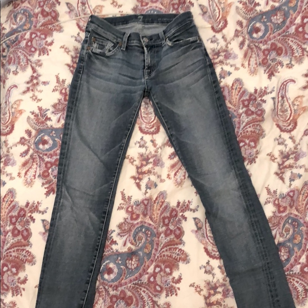 7 for all Mankind skinny jeans